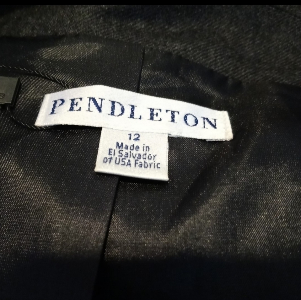Pendleton Wool Double Breasted Blazer - image 4